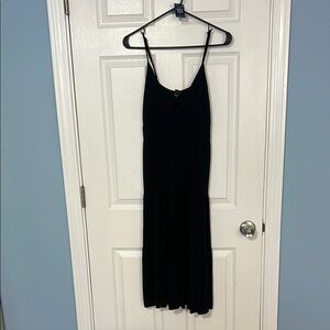 Wild Fable Chic Black Midi Dress